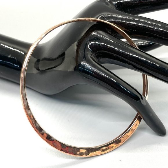 575. EUC RLM Studio Robert Lee Morris Copper Bangle Bracelet - Picture 1 of 7